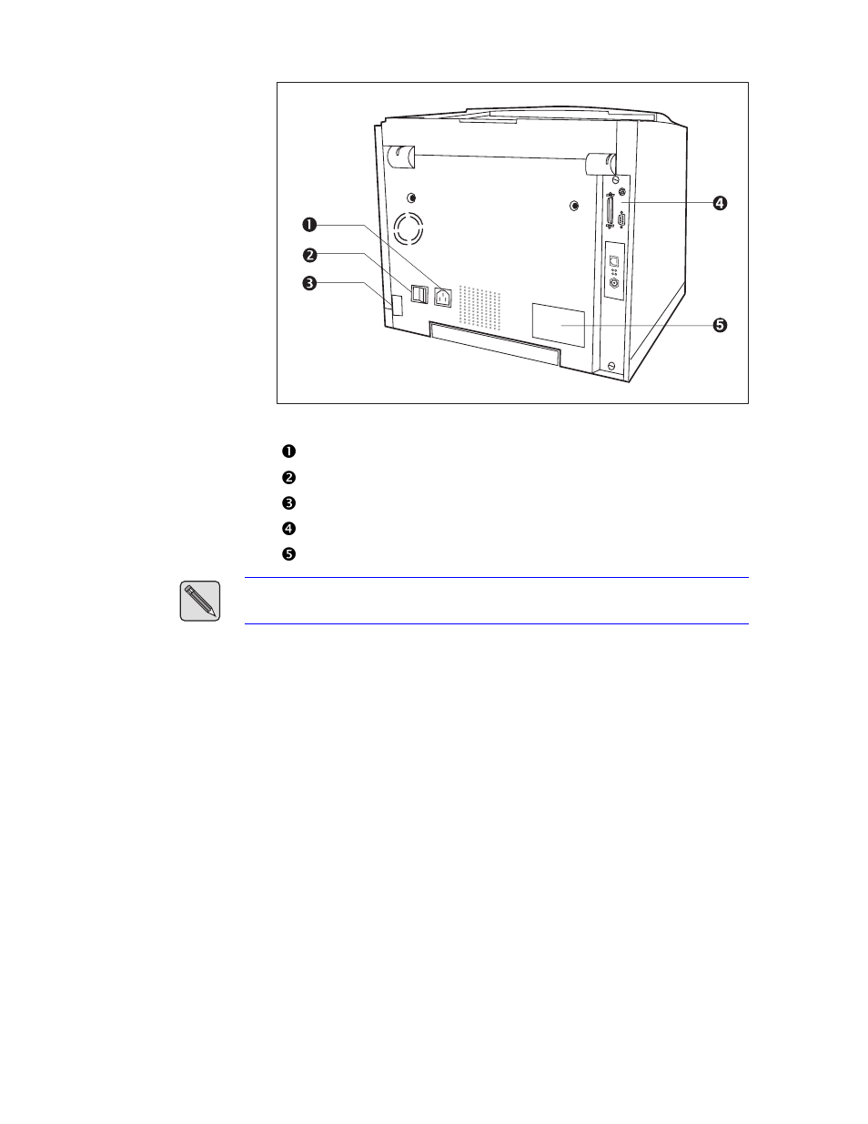 Rear view | Xerox C55/C55mp User Manual | Page 25 / 158