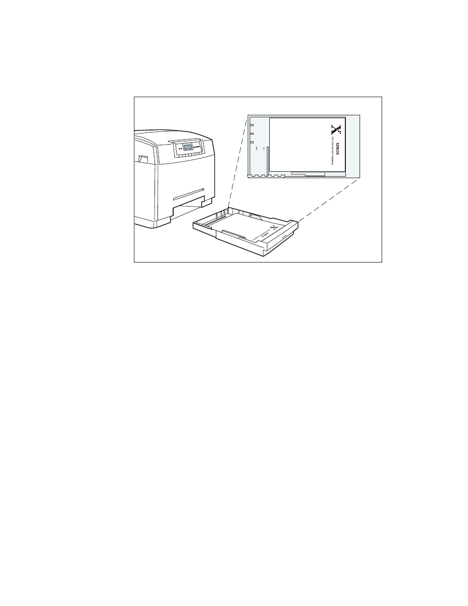 How to load the tray with letterhead paper | Xerox C55/C55mp User Manual | Page 36 / 158