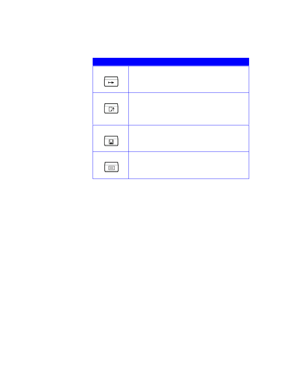 Control panel buttons | Xerox C55/C55mp User Manual | Page 47 / 158