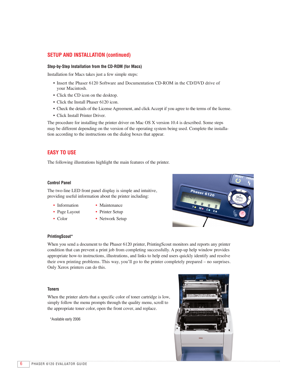 Xerox 6120 User Manual | Page 8 / 12