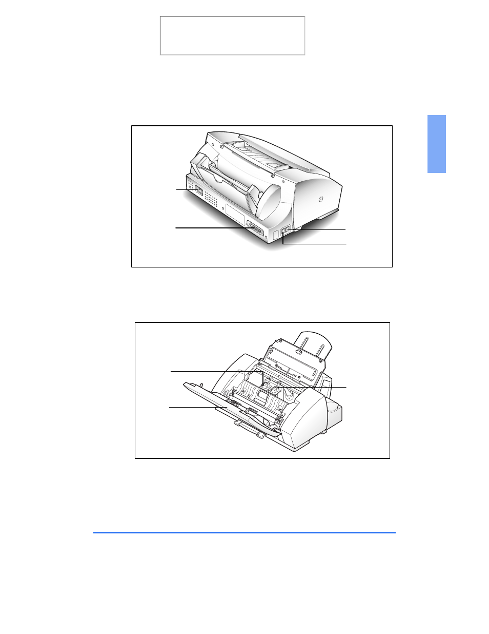 Rear view, Inside, Print the 480cx user guide | Xerox 480cx User Manual | Page 15 / 318