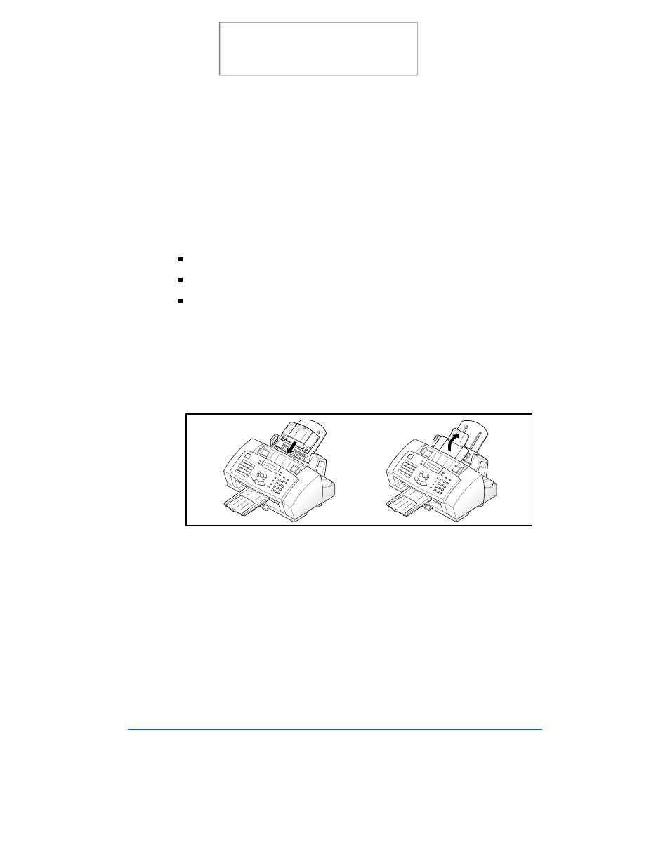Choosing a location, Setting up your machine, Document input tray | Xerox 480cx User Manual | Page 16 / 318