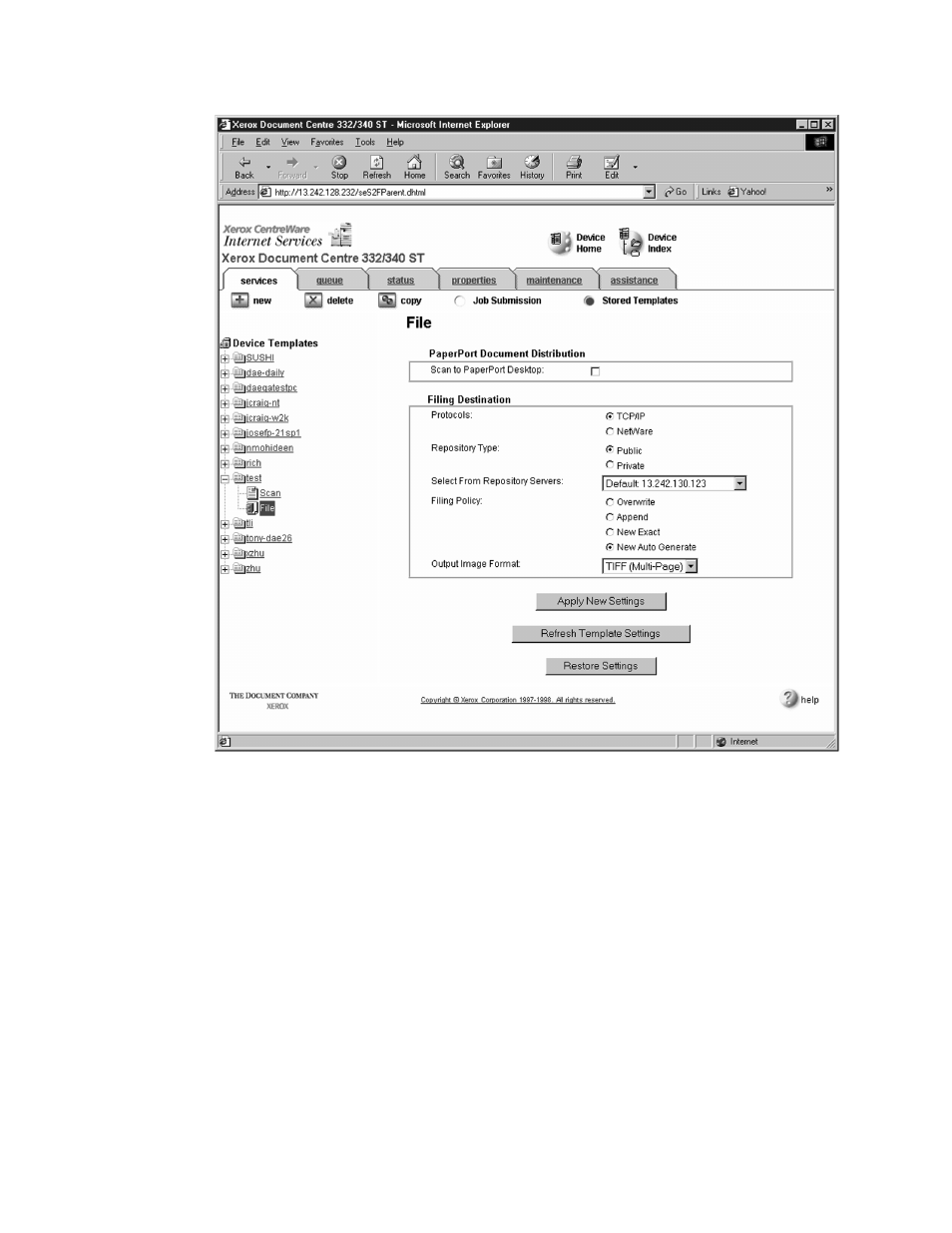 Xerox FlowPort User Manual | Page 20 / 21