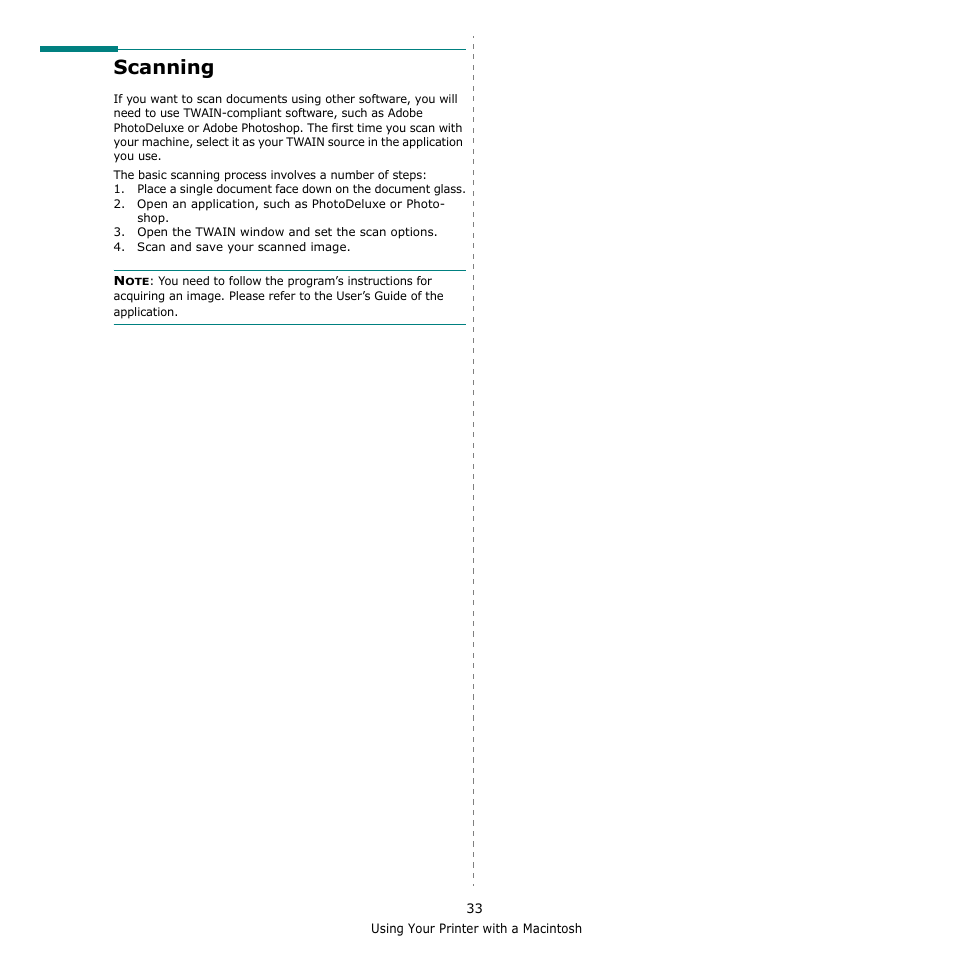 Scanning | Xerox Phaser 6110MFP User Manual | Page 101 / 104