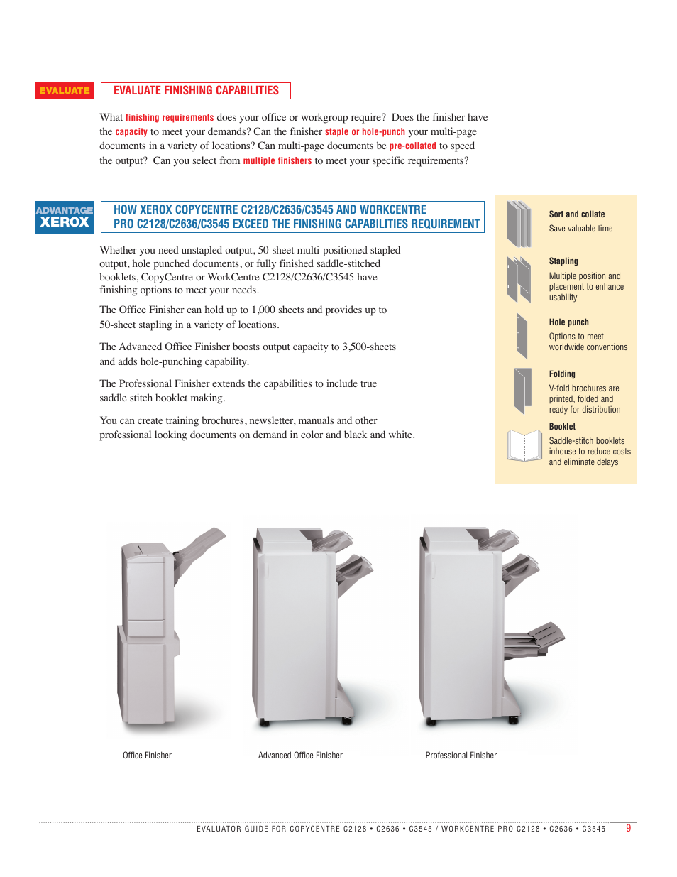 Xerox | Xerox C2636 User Manual | Page 11 / 20