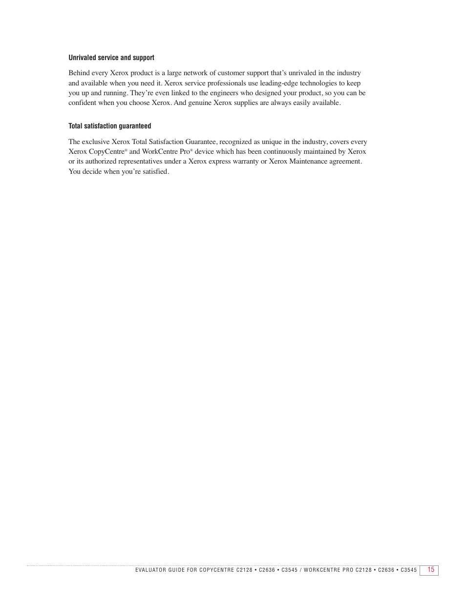 Xerox C2636 User Manual | Page 17 / 20