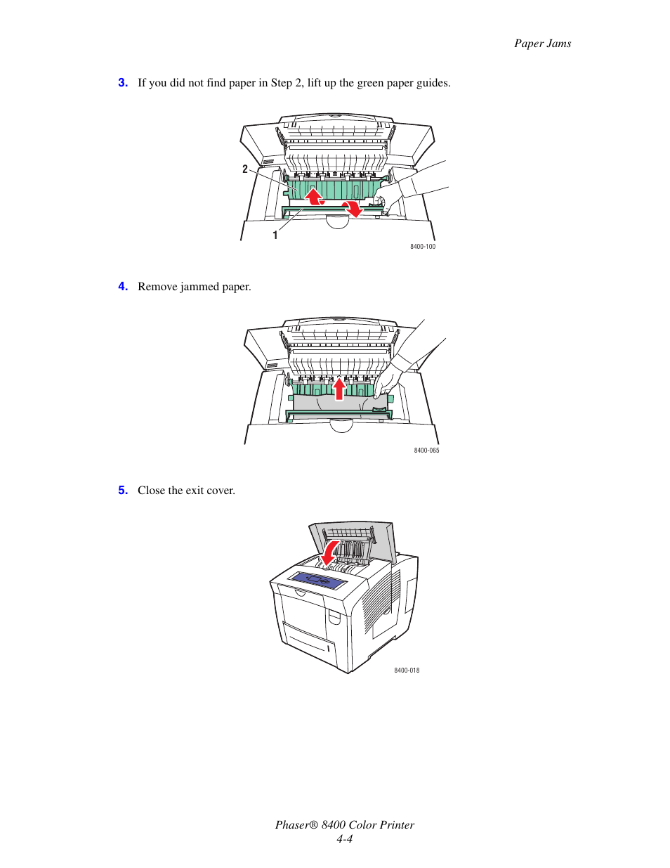 Xerox Phaser Color Printer 8400 User Manual | Page 145 / 203