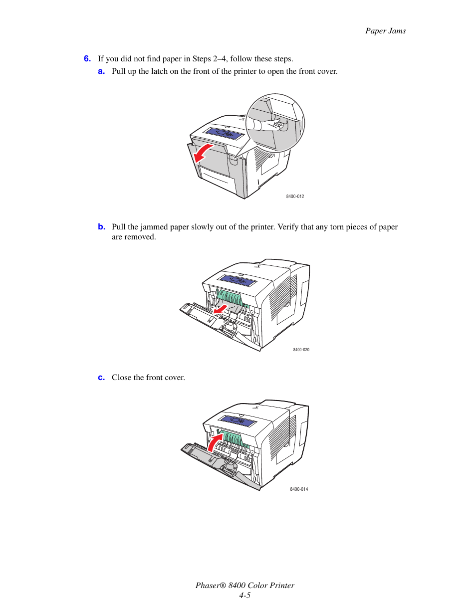Xerox Phaser Color Printer 8400 User Manual | Page 146 / 203