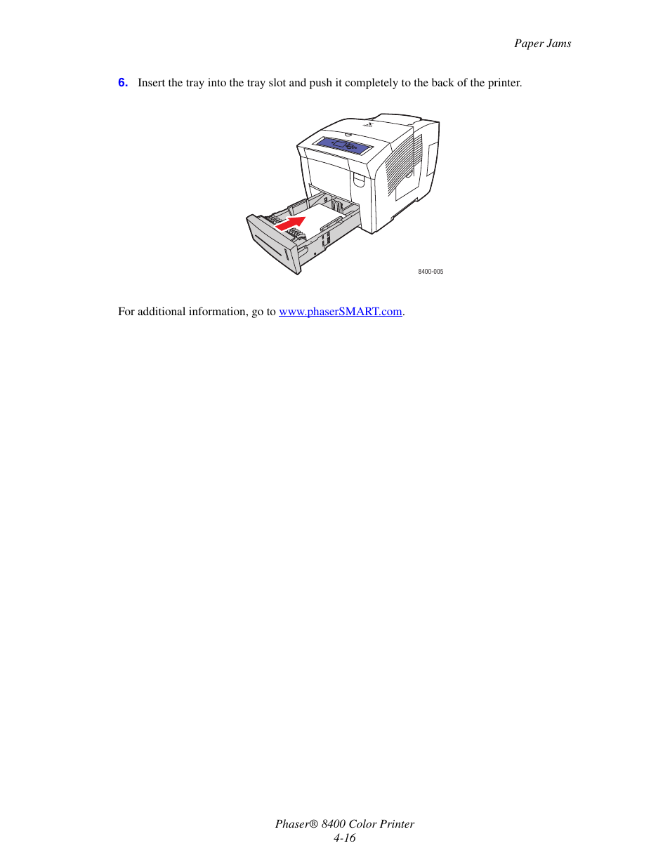 Xerox Phaser Color Printer 8400 User Manual | Page 157 / 203