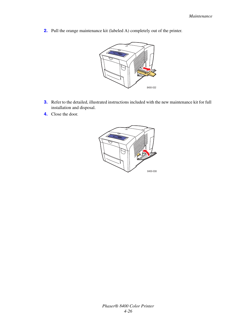 Xerox Phaser Color Printer 8400 User Manual | Page 167 / 203