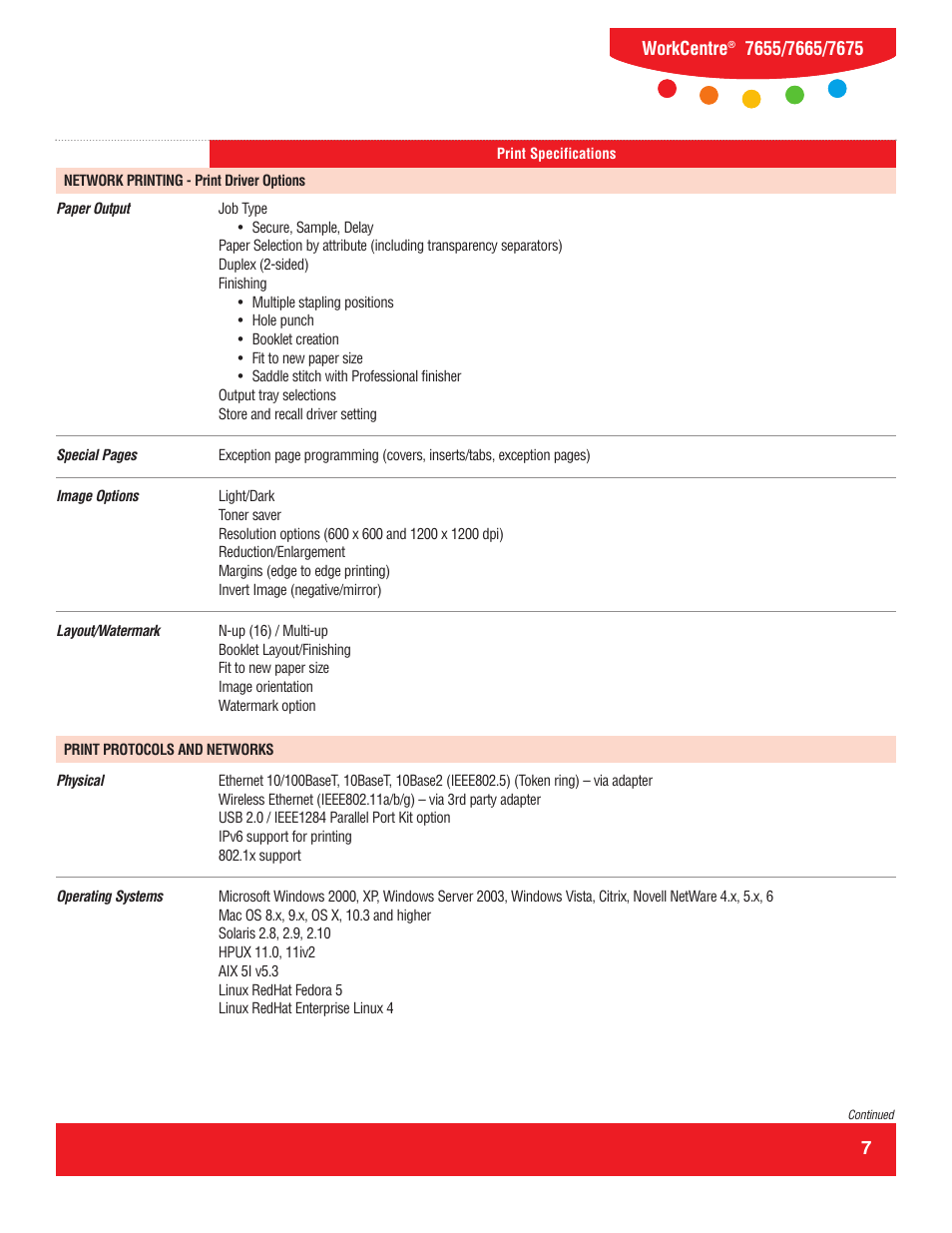 Workcentre | Xerox WorkCentre 7655 User Manual | Page 7 / 19