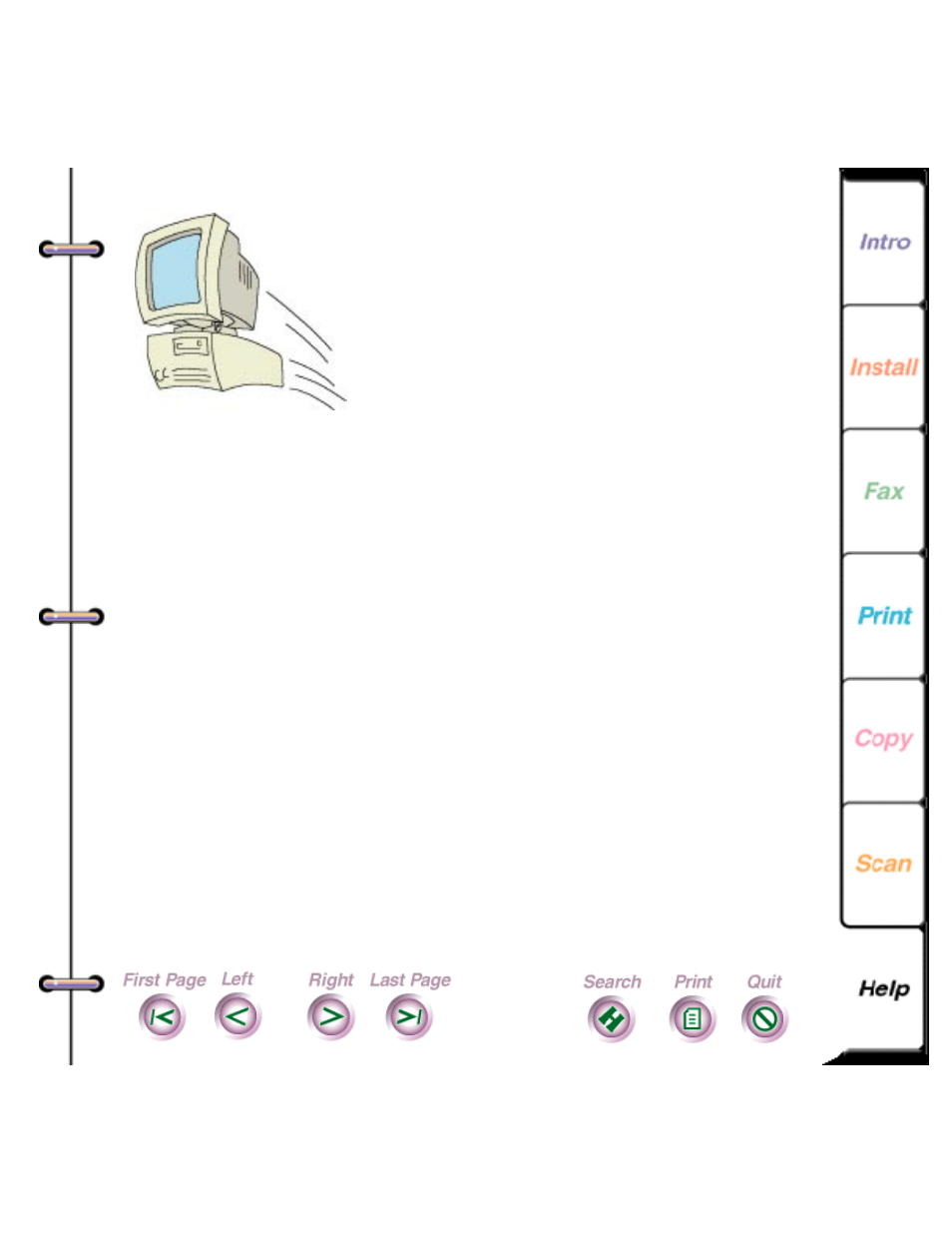 System requirements, The software that is included with the workcentre, Xerox controlcentre | An intel (or compatible) 80386, 80486, or pentiu, Vga, svga, or multi-sync color monitor, 8 megabytes (mb) of random access memory (ram), A hard disk with a minimum of 10mb of free space | Xerox 450c User Manual | Page 263 / 264
