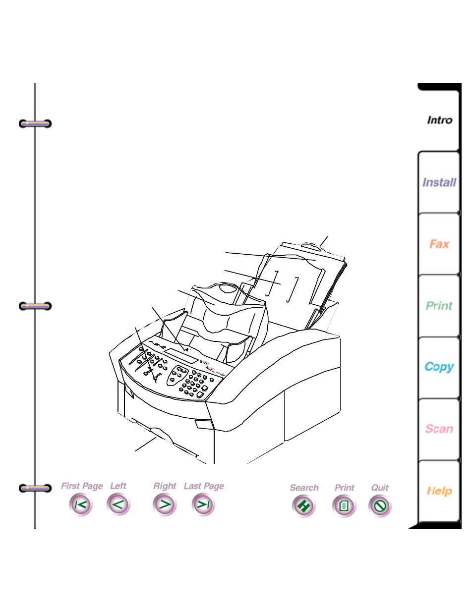 Introduction to the document workcentre 450c | Xerox 450c User Manual | Page 6 / 264