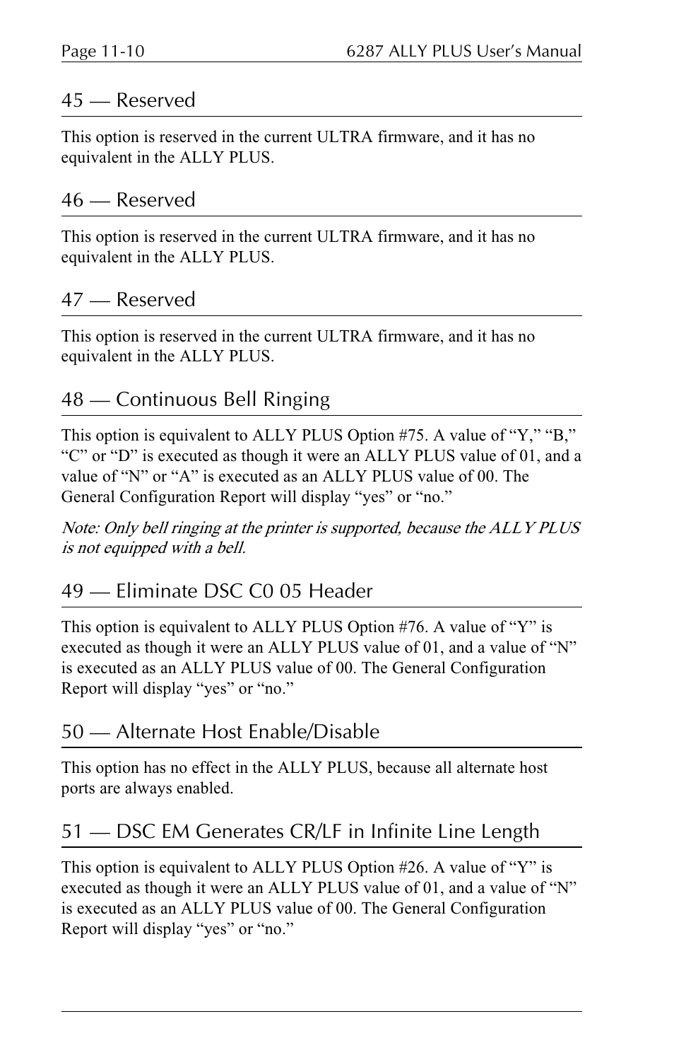 Xerox ALLY PLUSTM 6287 User Manual | Page 136 / 186