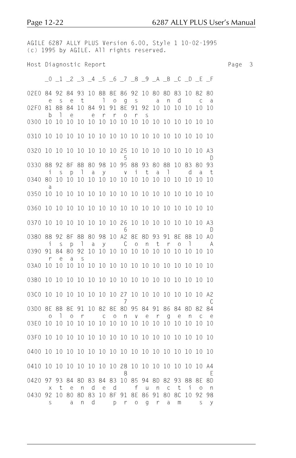 Xerox ALLY PLUSTM 6287 User Manual | Page 166 / 186