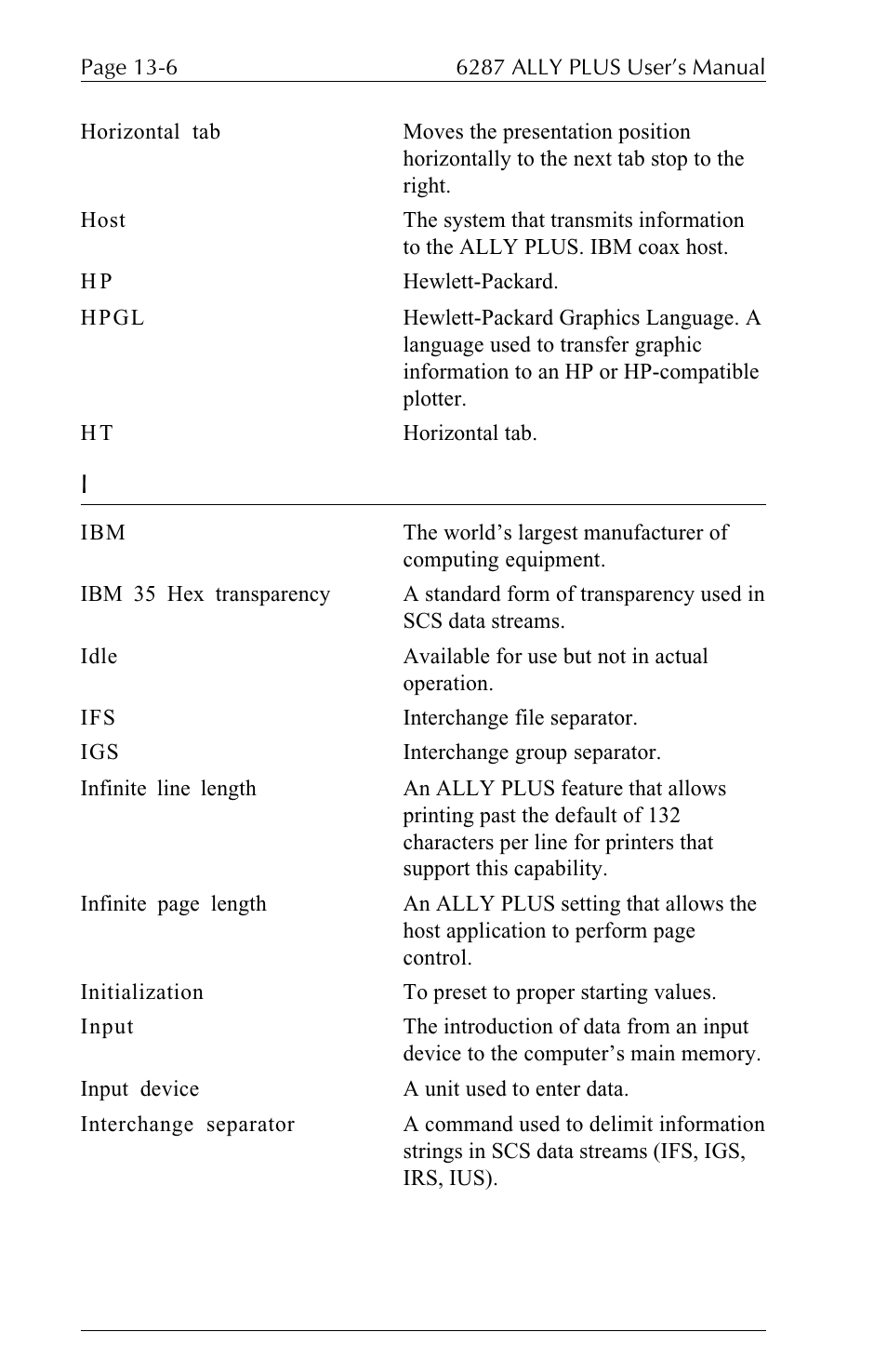 Xerox ALLY PLUSTM 6287 User Manual | Page 178 / 186