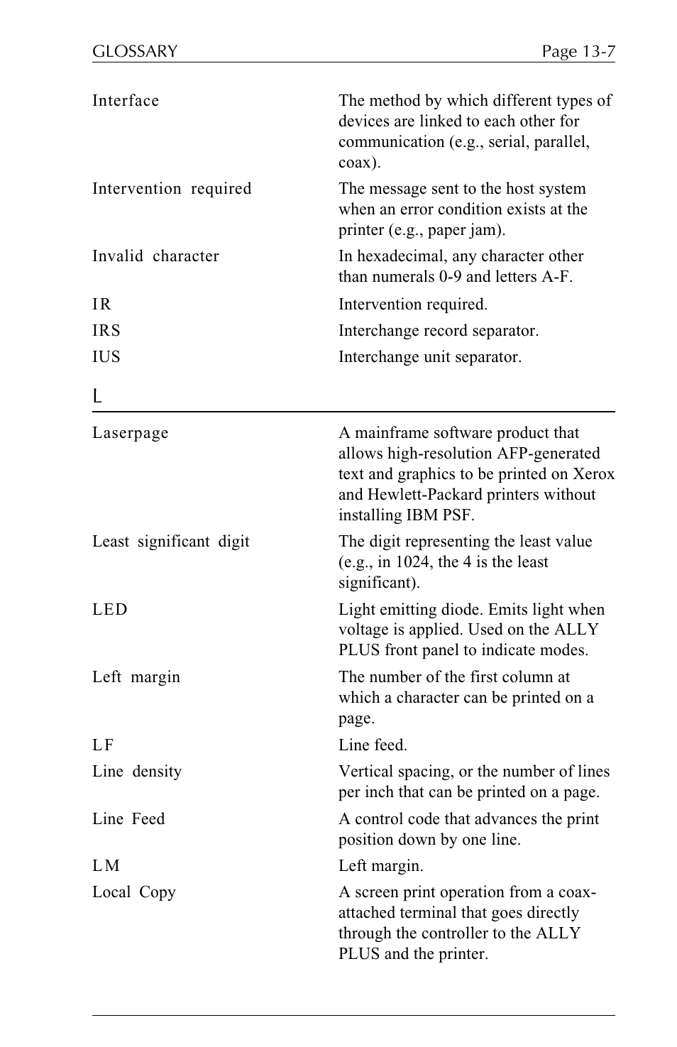 Xerox ALLY PLUSTM 6287 User Manual | Page 179 / 186