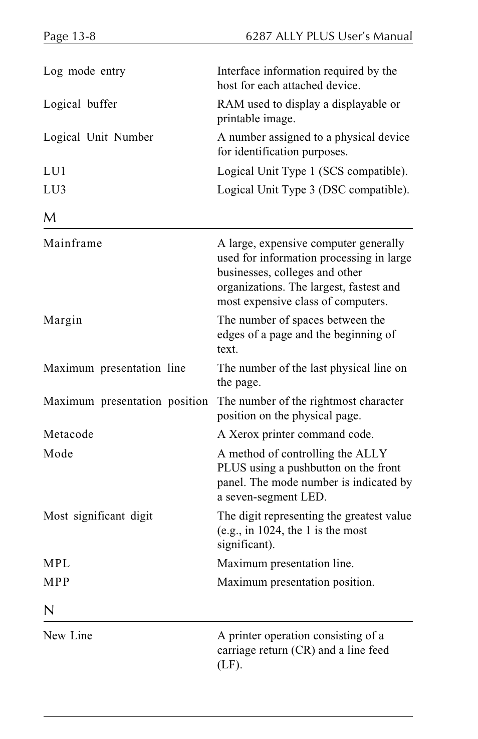 Xerox ALLY PLUSTM 6287 User Manual | Page 180 / 186