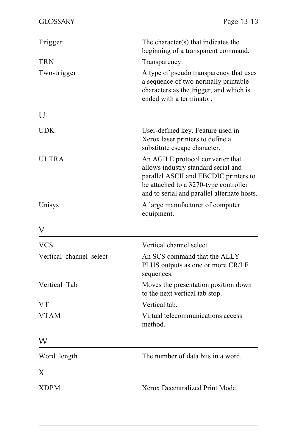 Xerox ALLY PLUSTM 6287 User Manual | Page 185 / 186