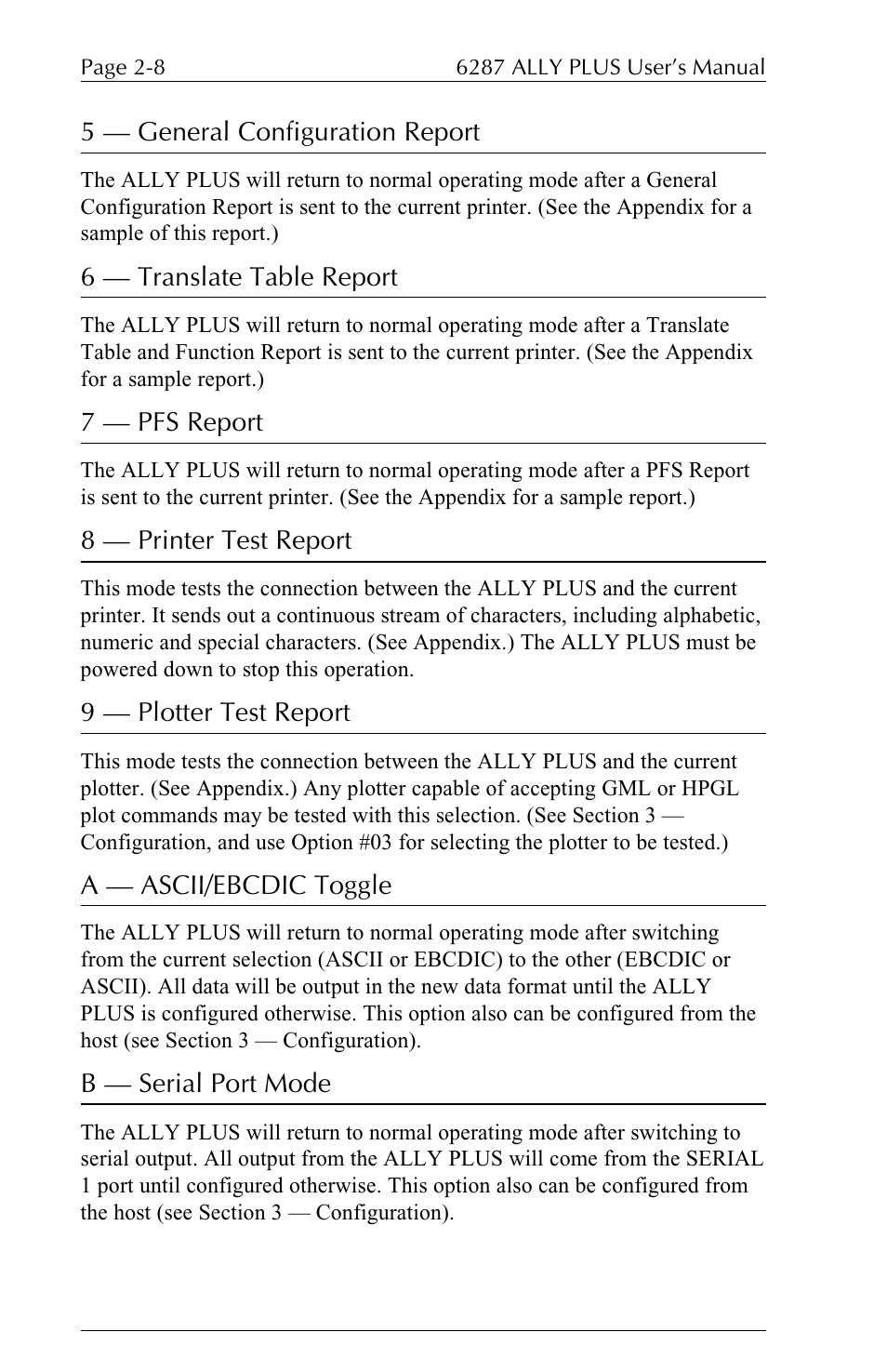 Xerox ALLY PLUSTM 6287 User Manual | Page 32 / 186