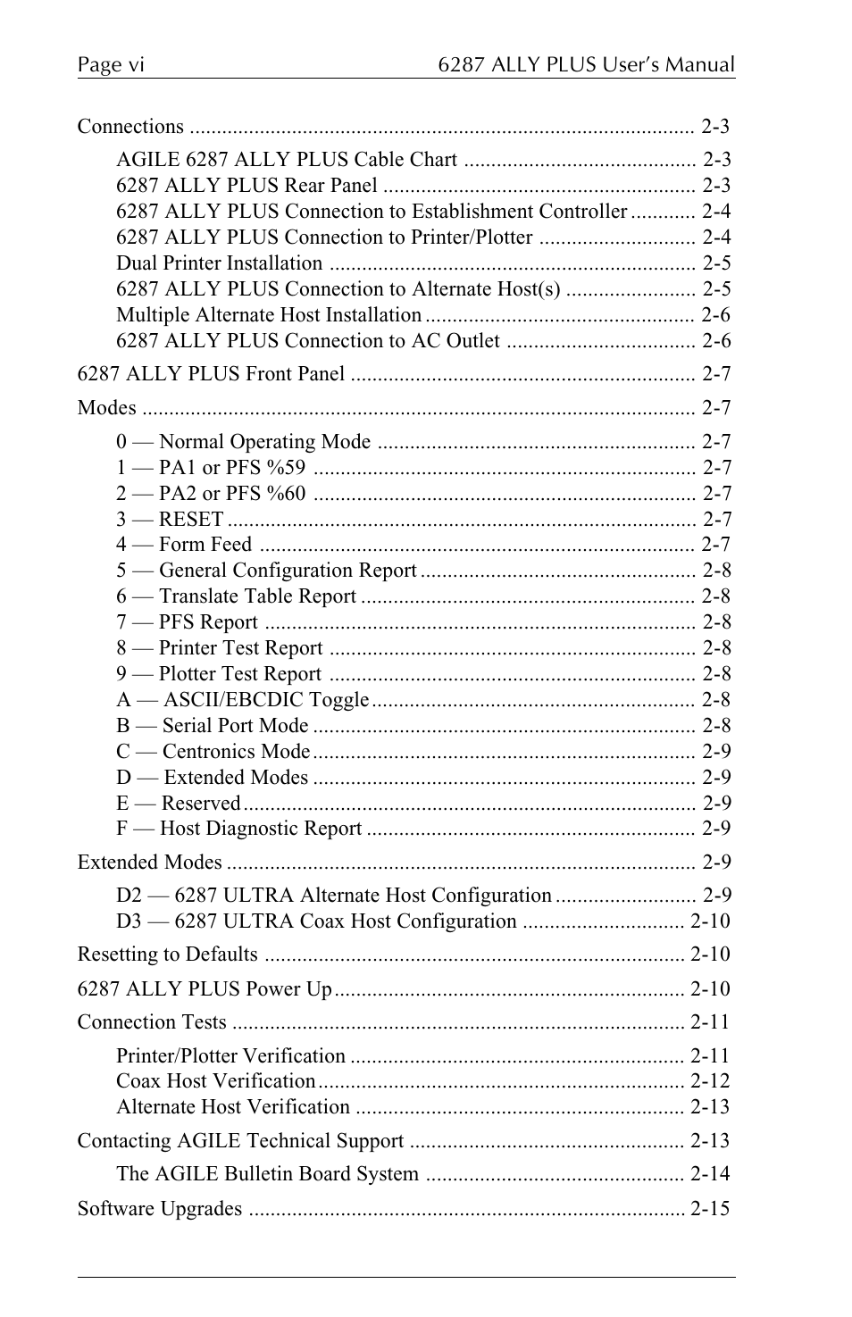 Xerox ALLY PLUSTM 6287 User Manual | Page 6 / 186