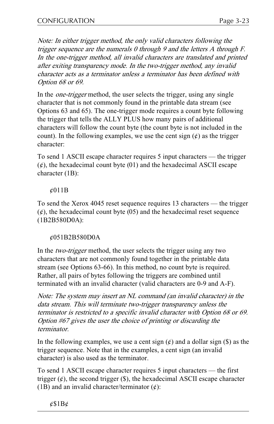 Xerox ALLY PLUSTM 6287 User Manual | Page 63 / 186