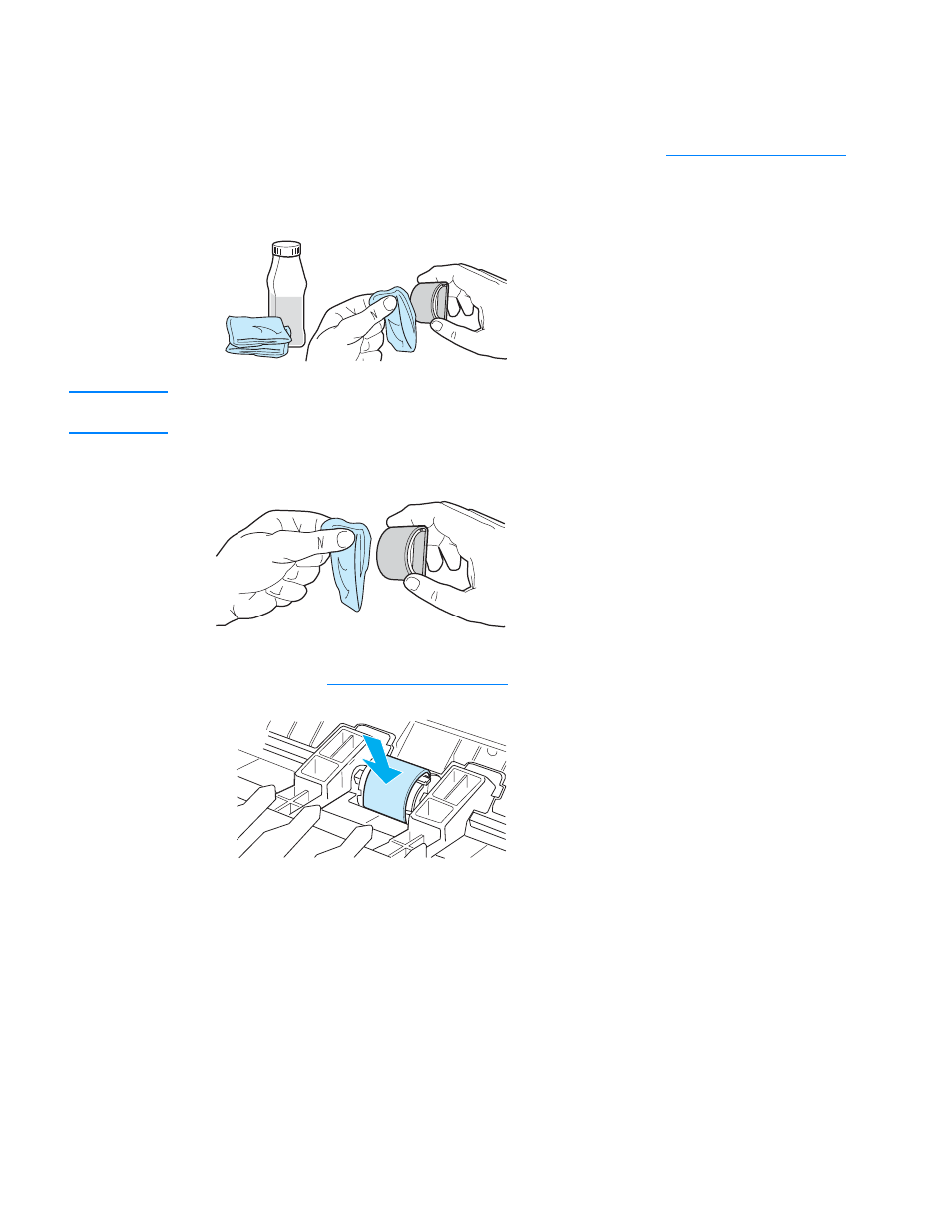 Cleaning the pickup roller, Cleaning the pickup, Roller | Xerox 1150 User Manual | Page 103 / 162