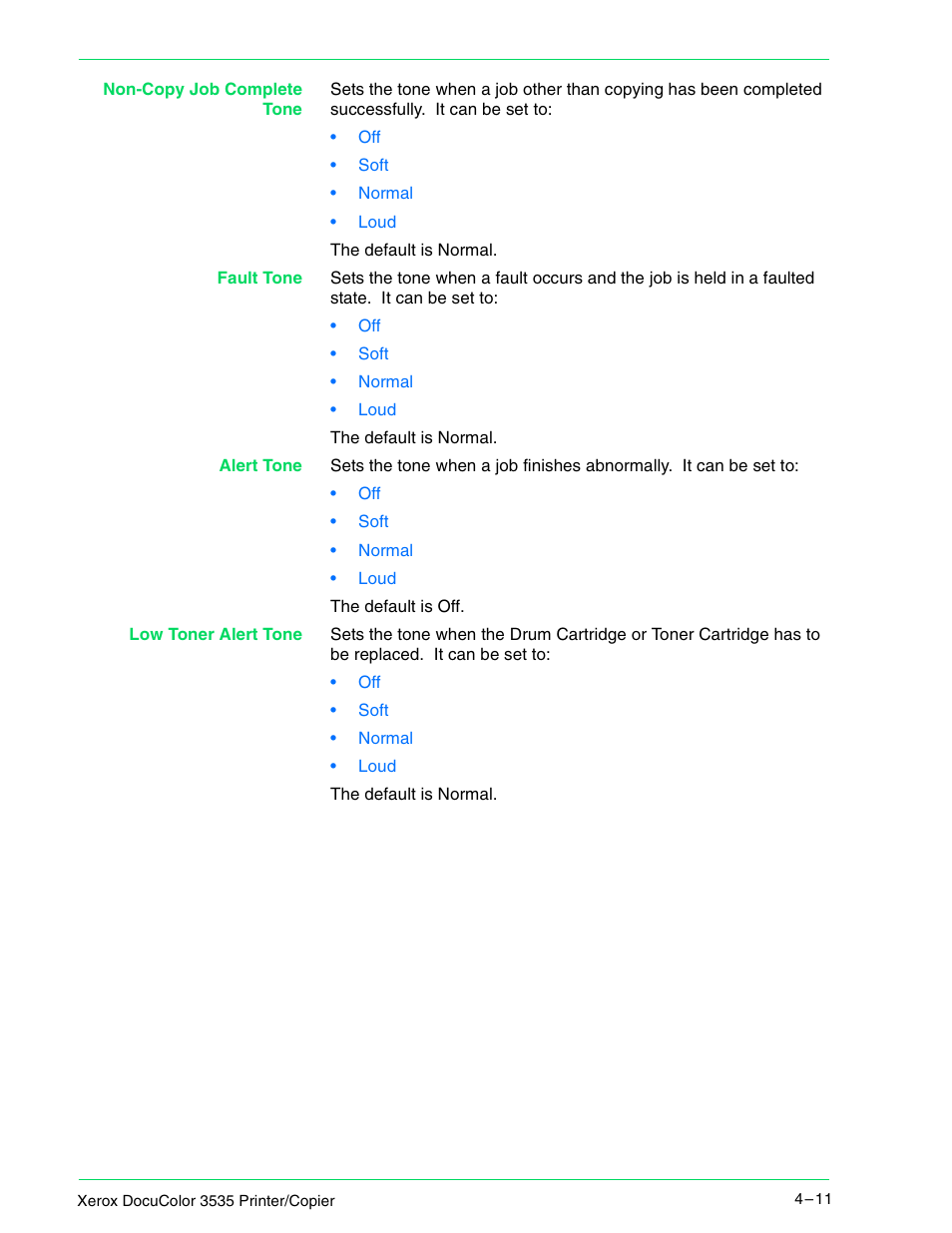Xerox 3535 User Manual | Page 149 / 268