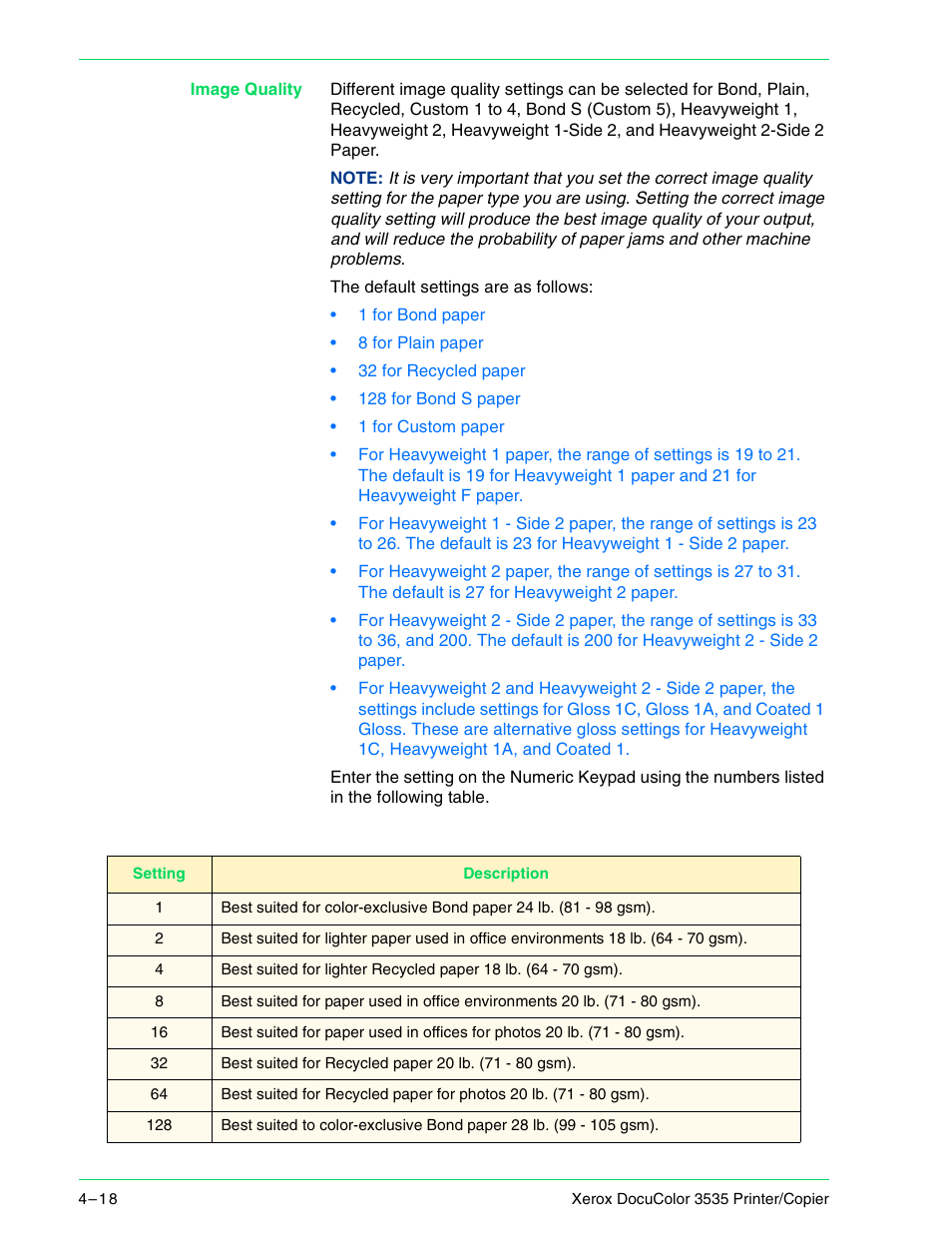 Xerox 3535 User Manual | Page 156 / 268