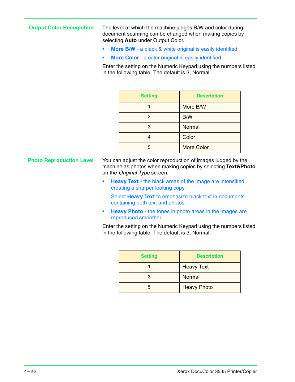 Xerox 3535 User Manual | Page 160 / 268