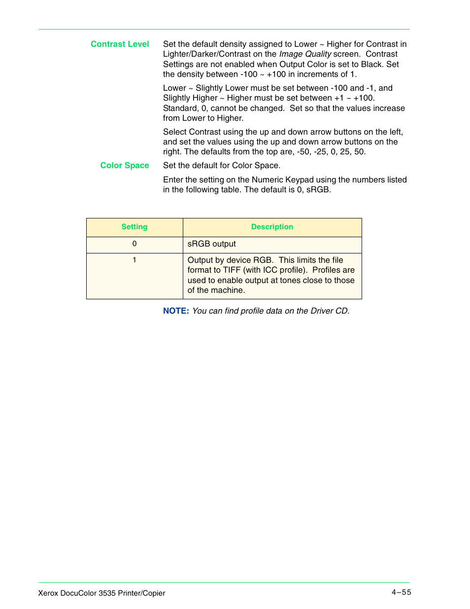 Xerox 3535 User Manual | Page 193 / 268