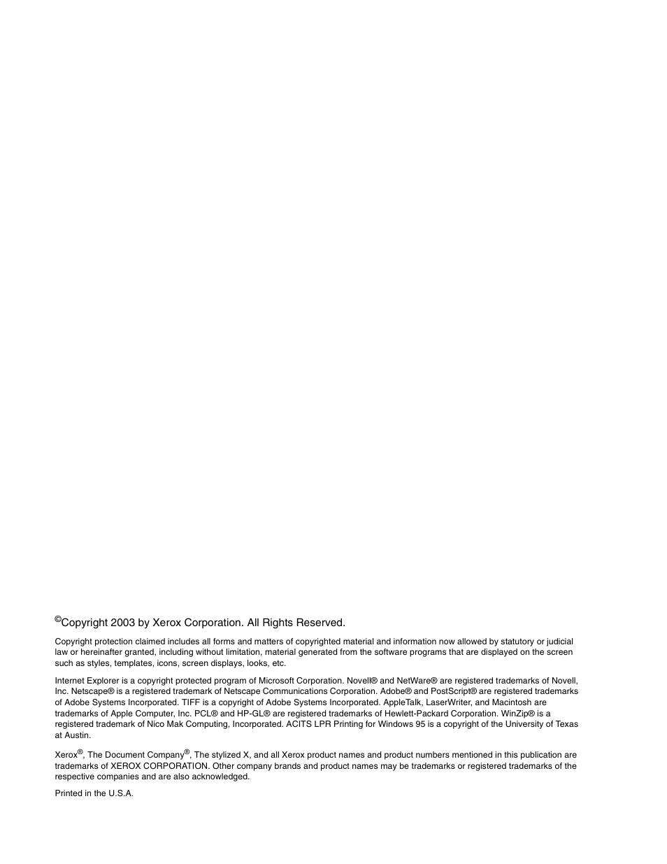 Xerox 3535 User Manual | Page 2 / 268