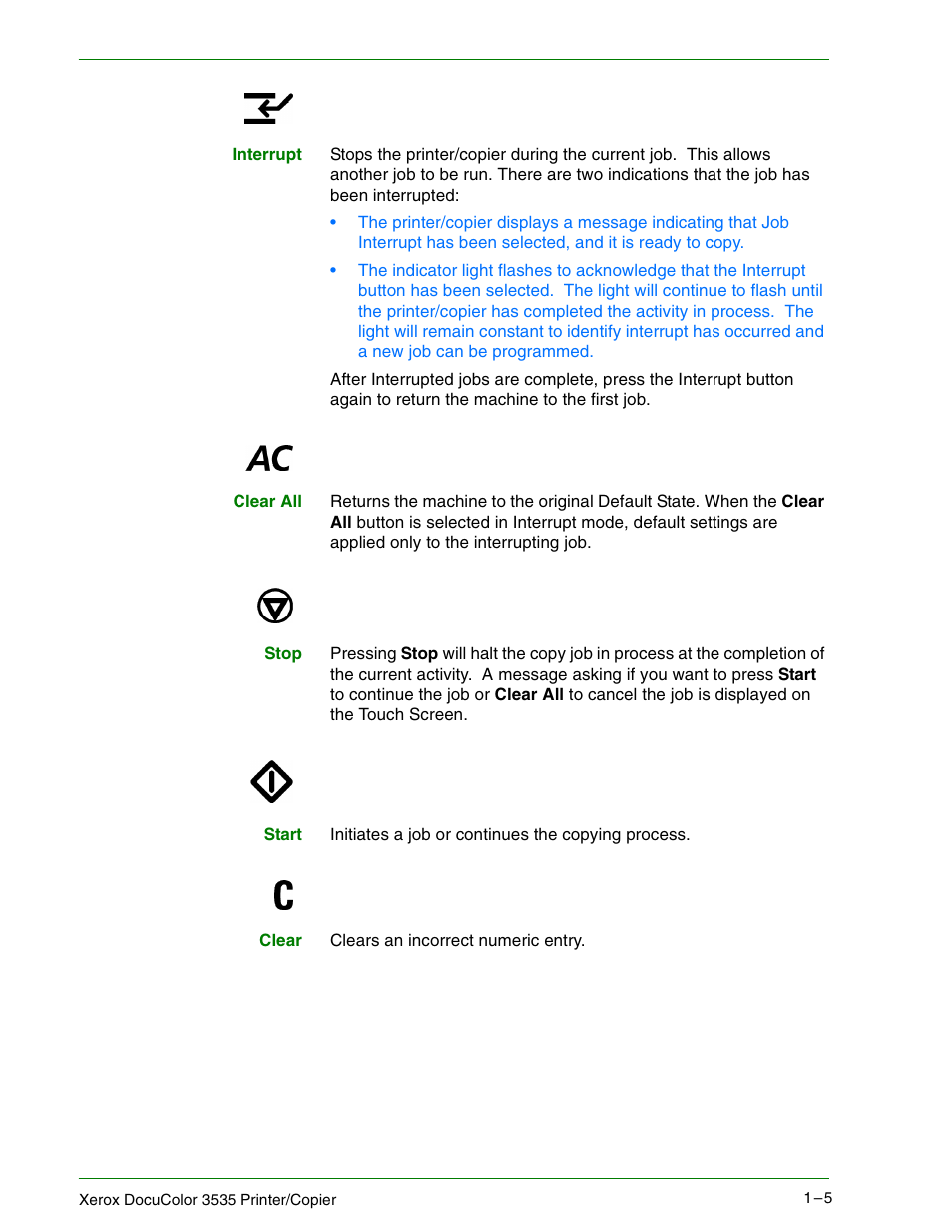 Xerox 3535 User Manual | Page 23 / 268