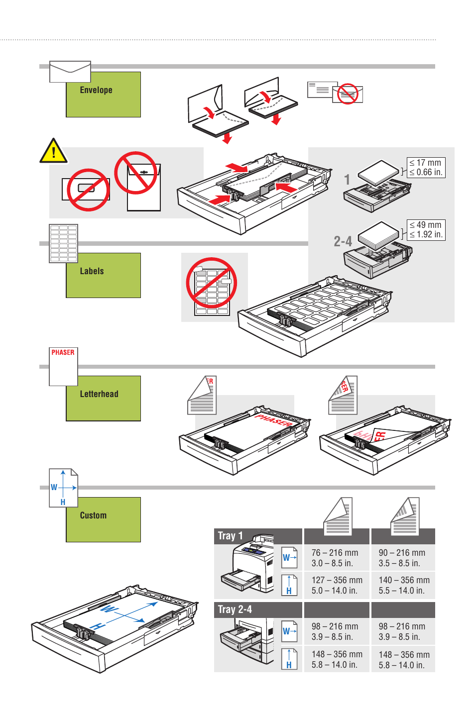 Xerox Phaser laser printer 4500 User Manual | Page 5 / 10