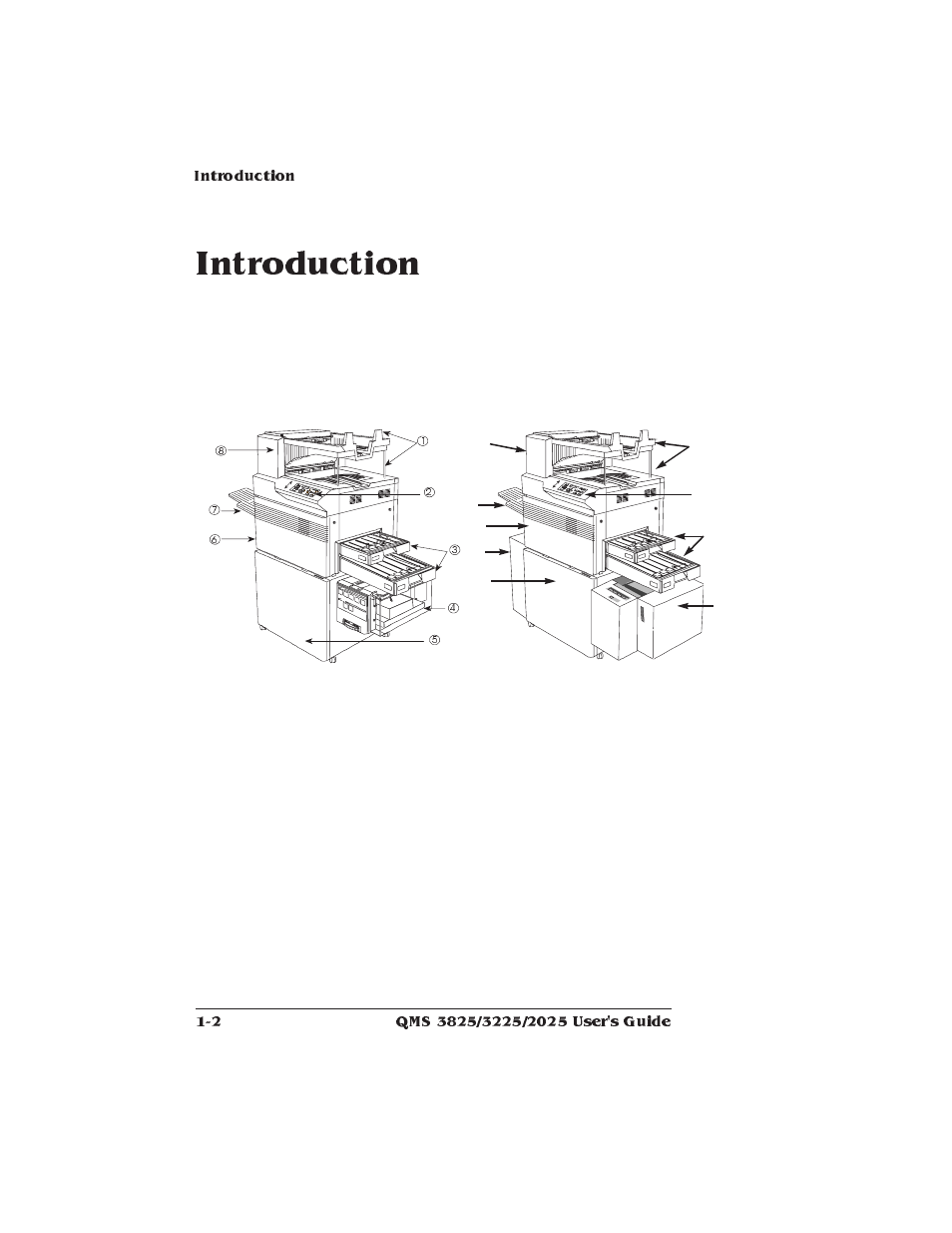 Introduction | Xerox 2025 User Manual | Page 12 / 222