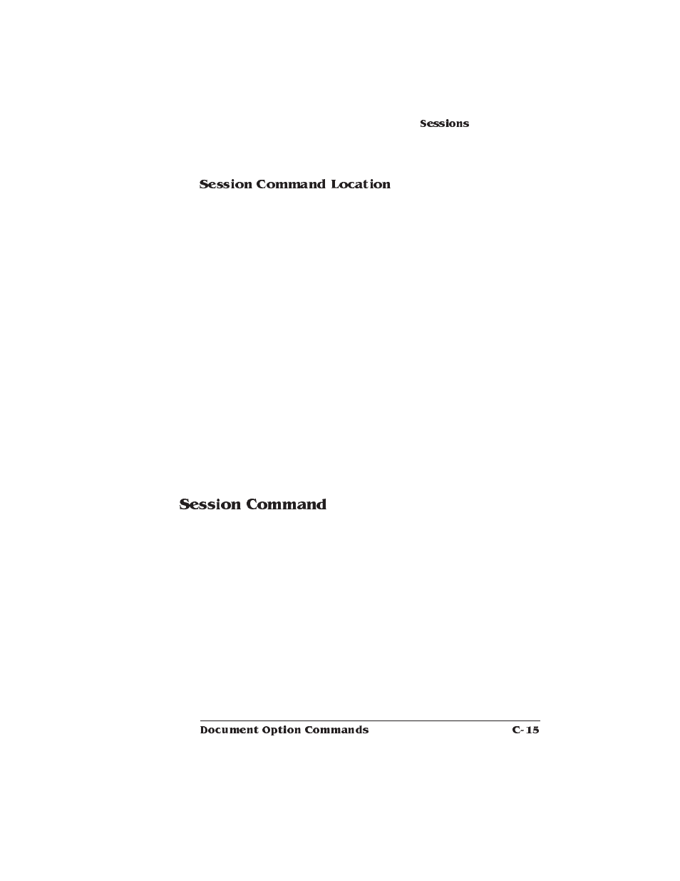 Session command | Xerox 2025 User Manual | Page 159 / 222