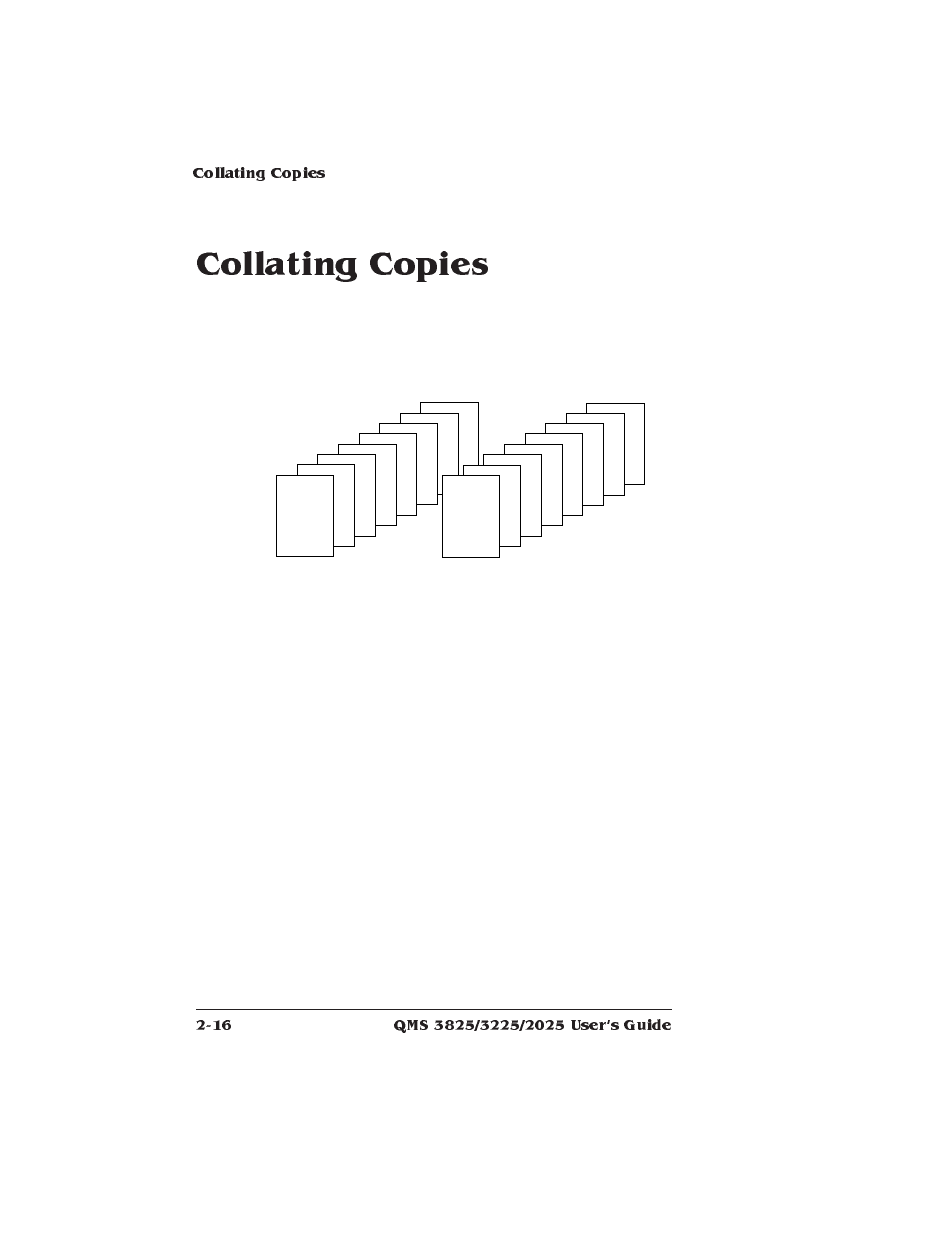 Collating copies, How to collate a print job | Xerox 2025 User Manual | Page 44 / 222