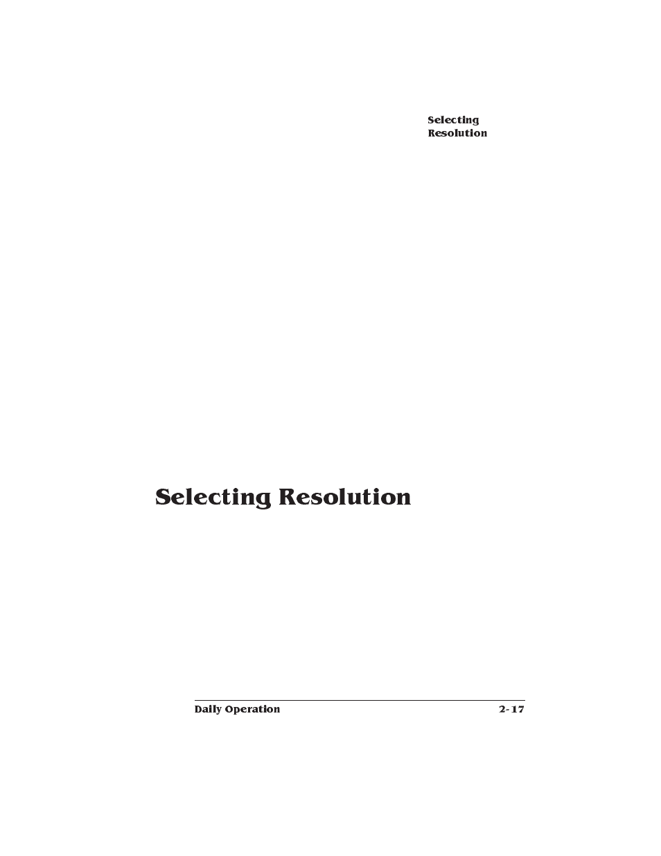 Selecting resolution, How to select resolution | Xerox 2025 User Manual | Page 45 / 222