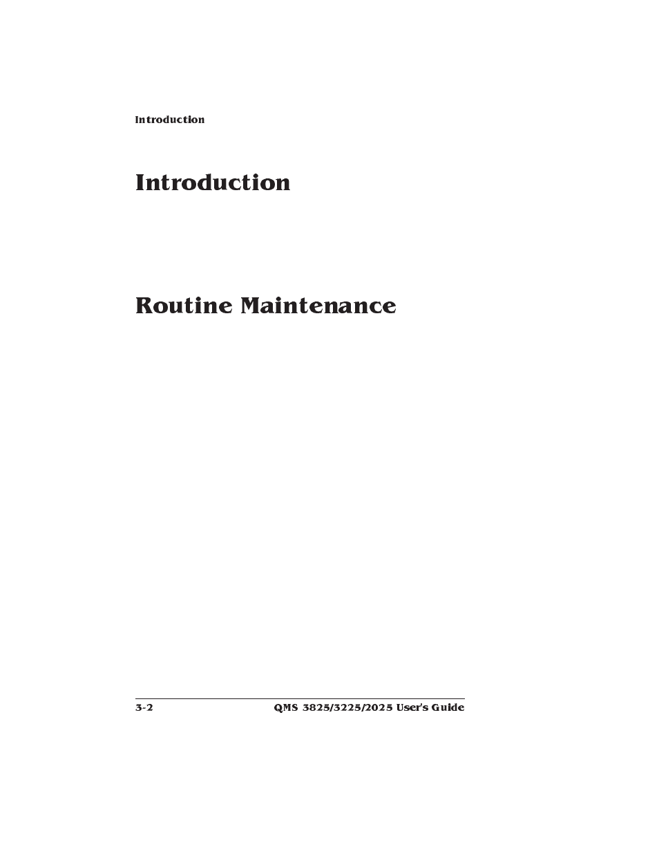 Introduction, Routine maintenance, Routine maintenance schedule | Xerox 2025 User Manual | Page 64 / 222