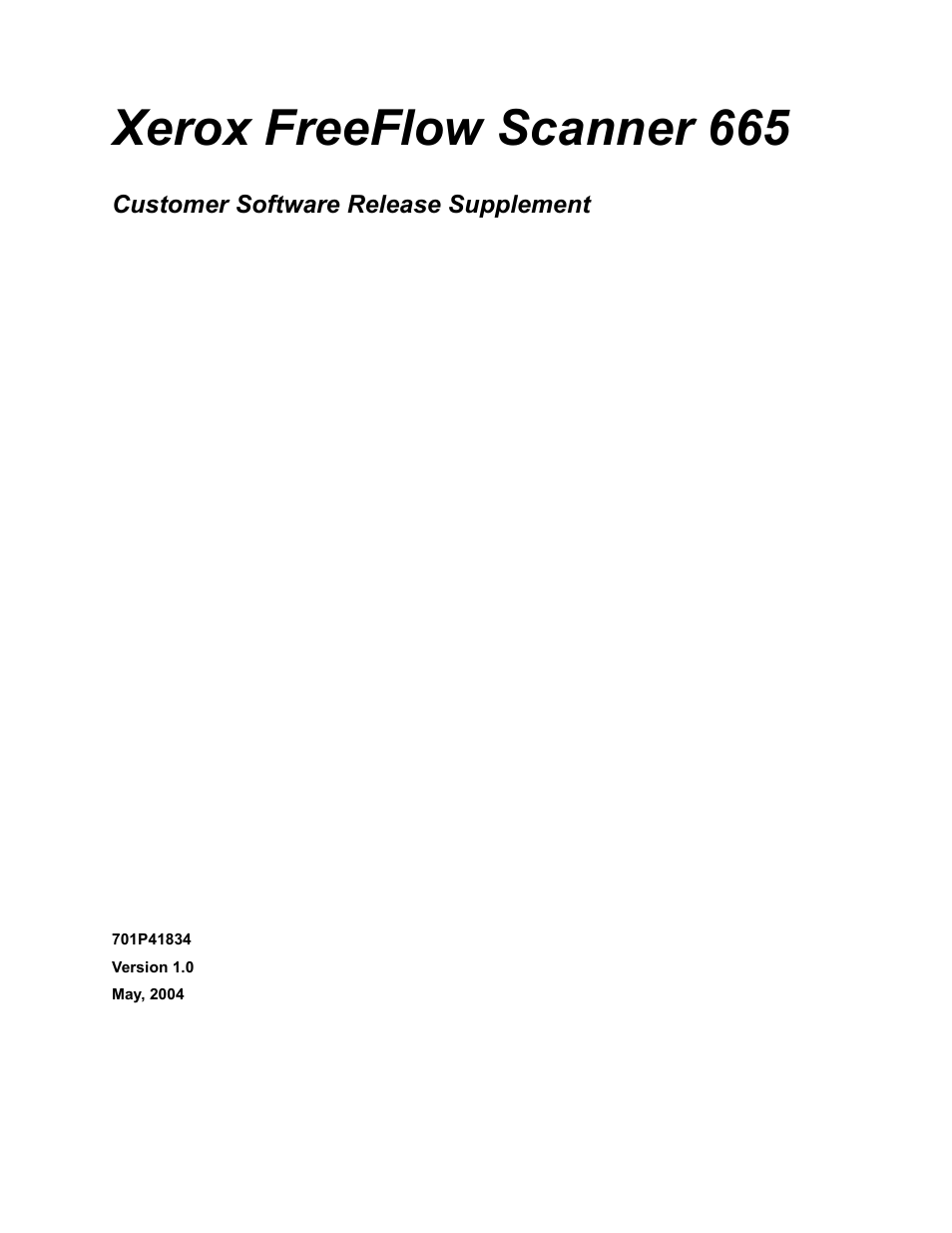 Xerox 701P41834 User Manual | 14 pages