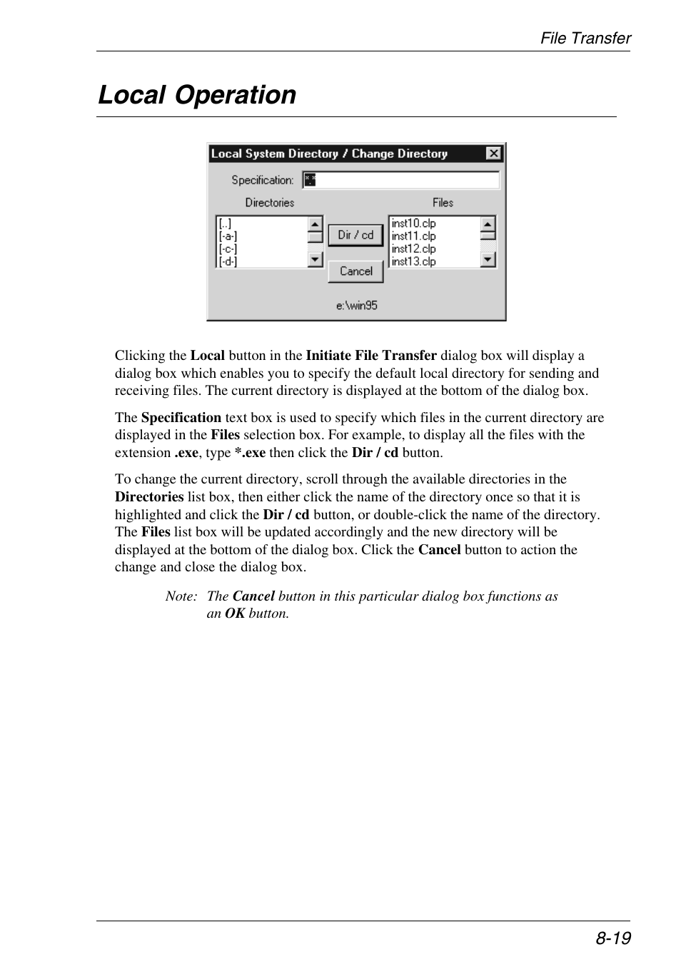 Local operation, Local operation -19 | Xerox -05W User Manual | Page 151 / 370