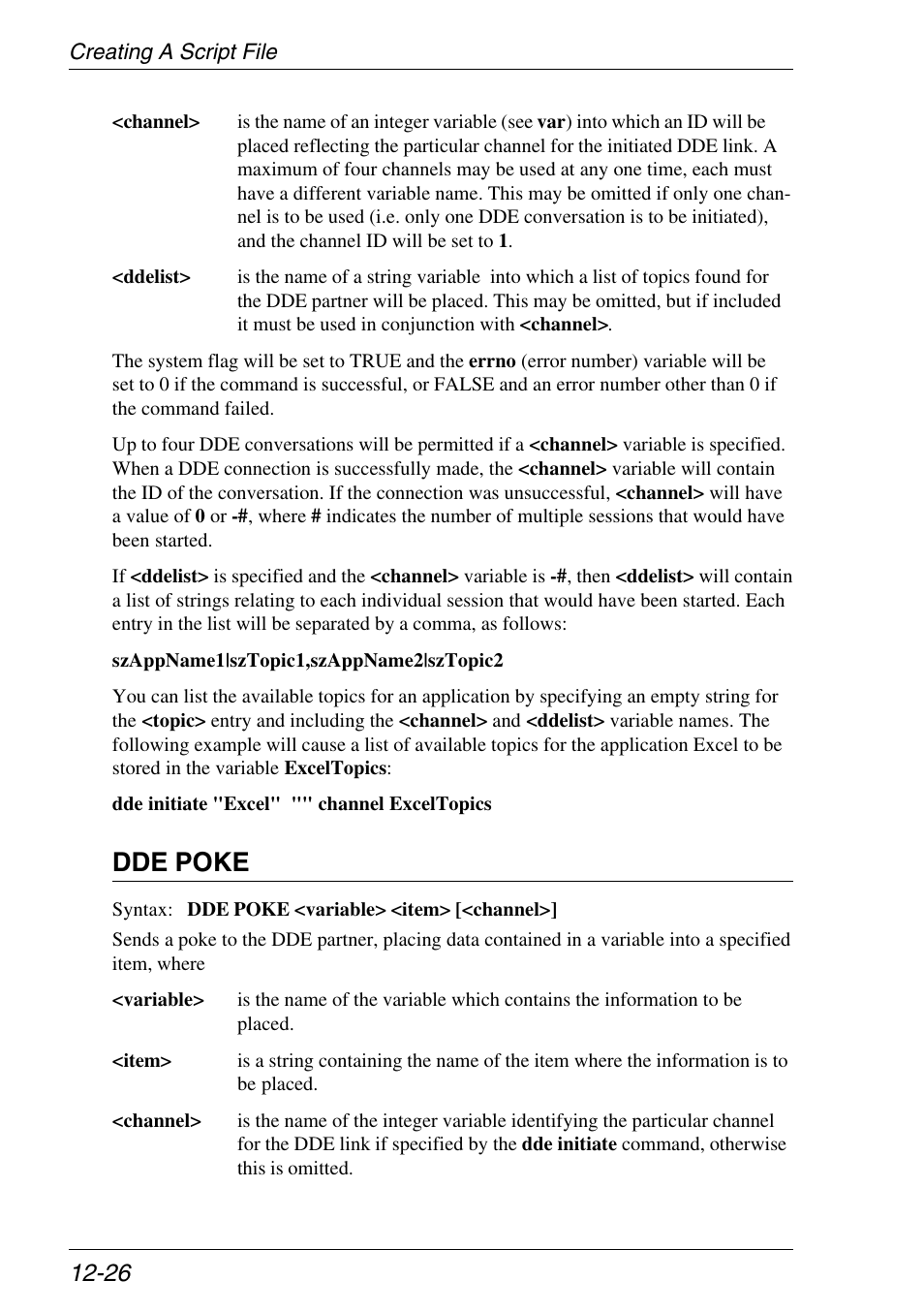 Dde poke | Xerox -05W User Manual | Page 230 / 370