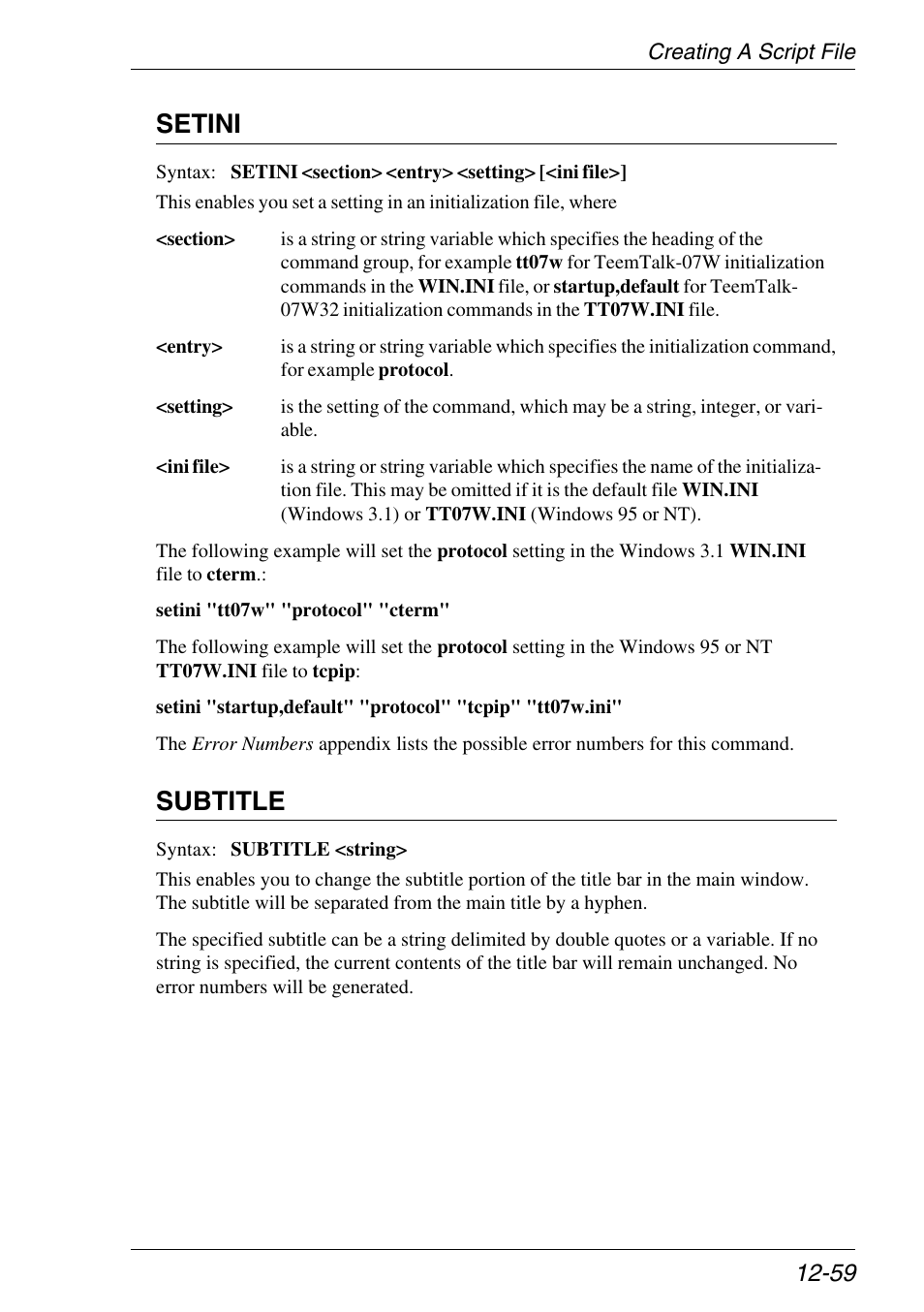 Setini, Subtitle | Xerox -05W User Manual | Page 263 / 370