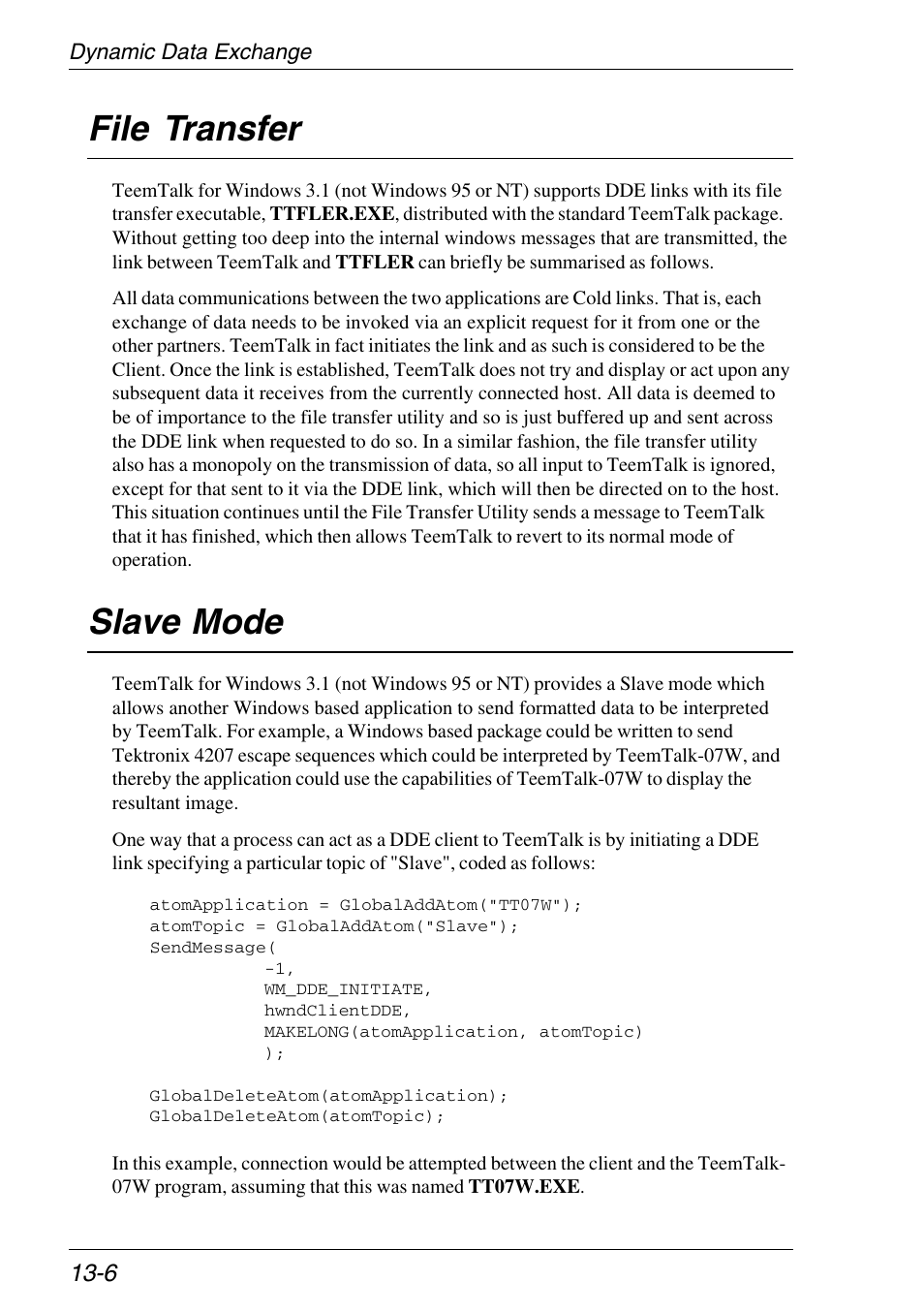 File transfer, Slave mode, File transfer -6 | Slave mode -6 | Xerox -05W User Manual | Page 298 / 370