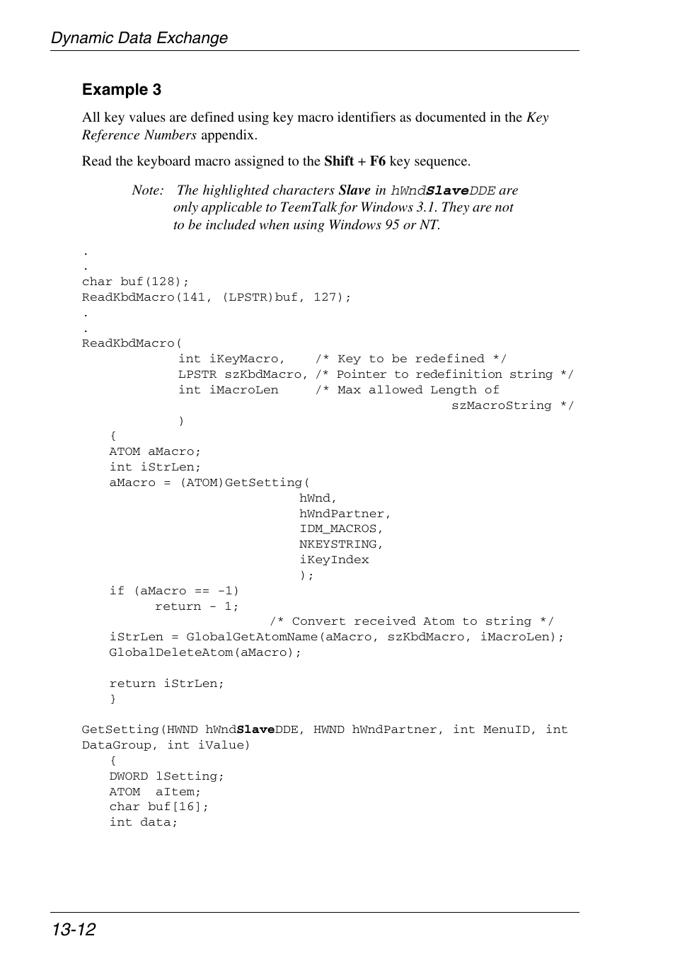 Dynamic data exchange example 3 | Xerox -05W User Manual | Page 304 / 370