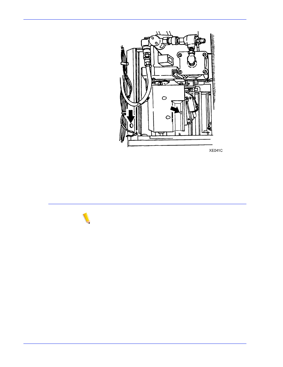Clearing the q1205, q1206, and q1207 sensors, Clearing the q1205, q1206, and q1207 sensors -44 | Xerox 128 User Manual | Page 90 / 174