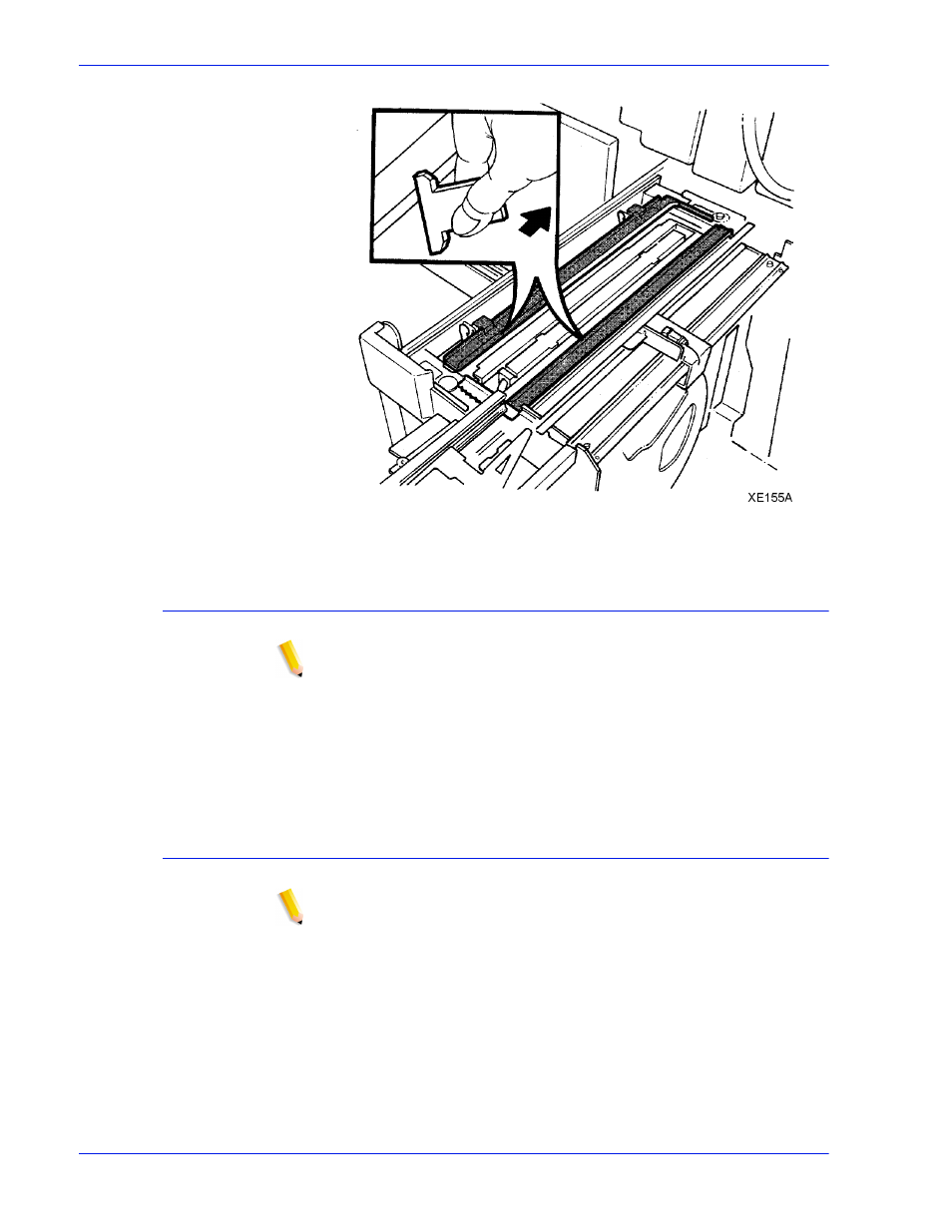 Closing the binder, Replacing the stitcher spool a | Xerox 128 User Manual | Page 98 / 174