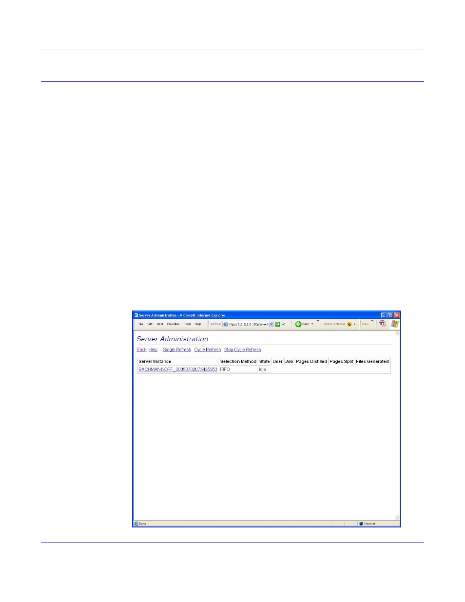 Server administration | Xerox 5 User Manual | Page 45 / 104