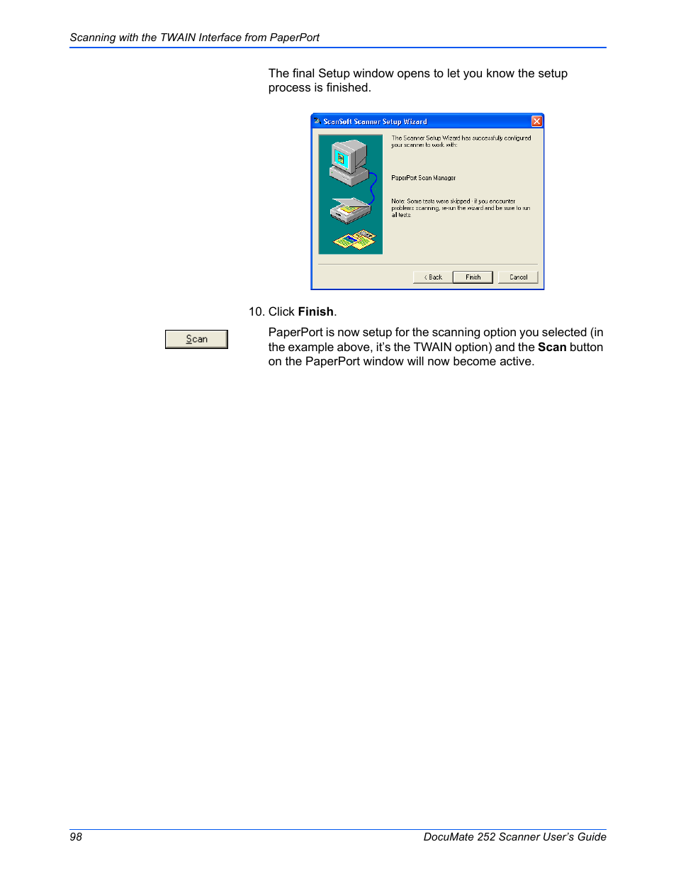 Xerox DOCUMATE 252 User Manual | Page 103 / 133