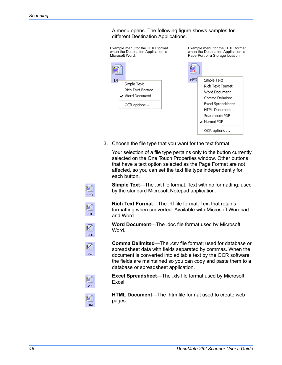 Xerox DOCUMATE 252 User Manual | Page 51 / 133